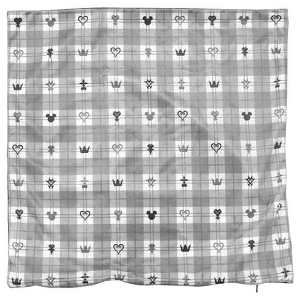 Emblem Pattern Cushion Cover Kingdom Hearts Square Enix Approx. 450 mm Pre-Owned