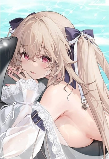 Azur Lane Anchorage Dolphin Blue Lesson Pillow Cover Approx. 63 cm
