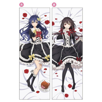 Shido Itsuka (Shiori) & Kurumi Tokisaki Body Pillow Cover
