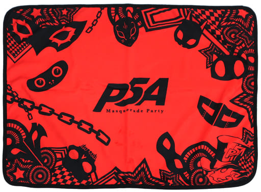 Persona 5 the Animation Masquerade Party Event Logo Blanket