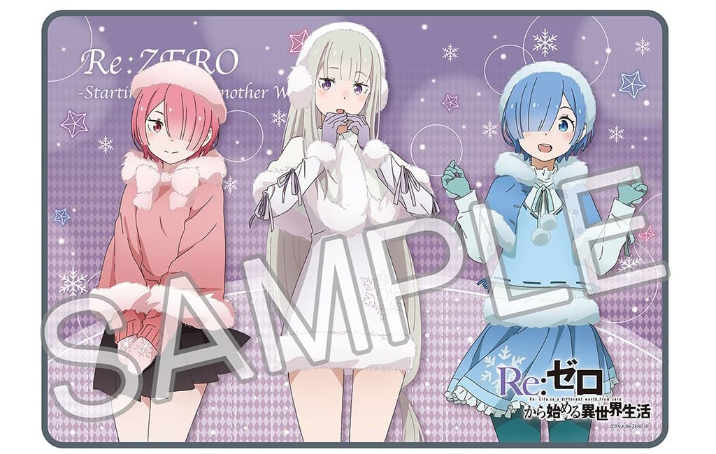 Emilia, Ram & Rem Blanket Winter ver. - Re:ZERO