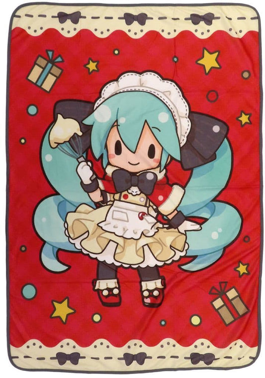 Hatsune Miku (Fuwapuchi) Platinum Zakka Blanket "Hatsune Miku" Christmas 2025 - SEGA - 140cm (Used)