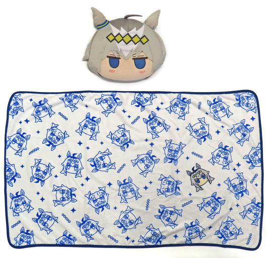 Oguri Cap Blanket with Carry Case — Umamusume: Cinderella Gray Entame Kuji 2nd — Last One Prize (Approx. 1080 x 670 mm) — Pre-owned