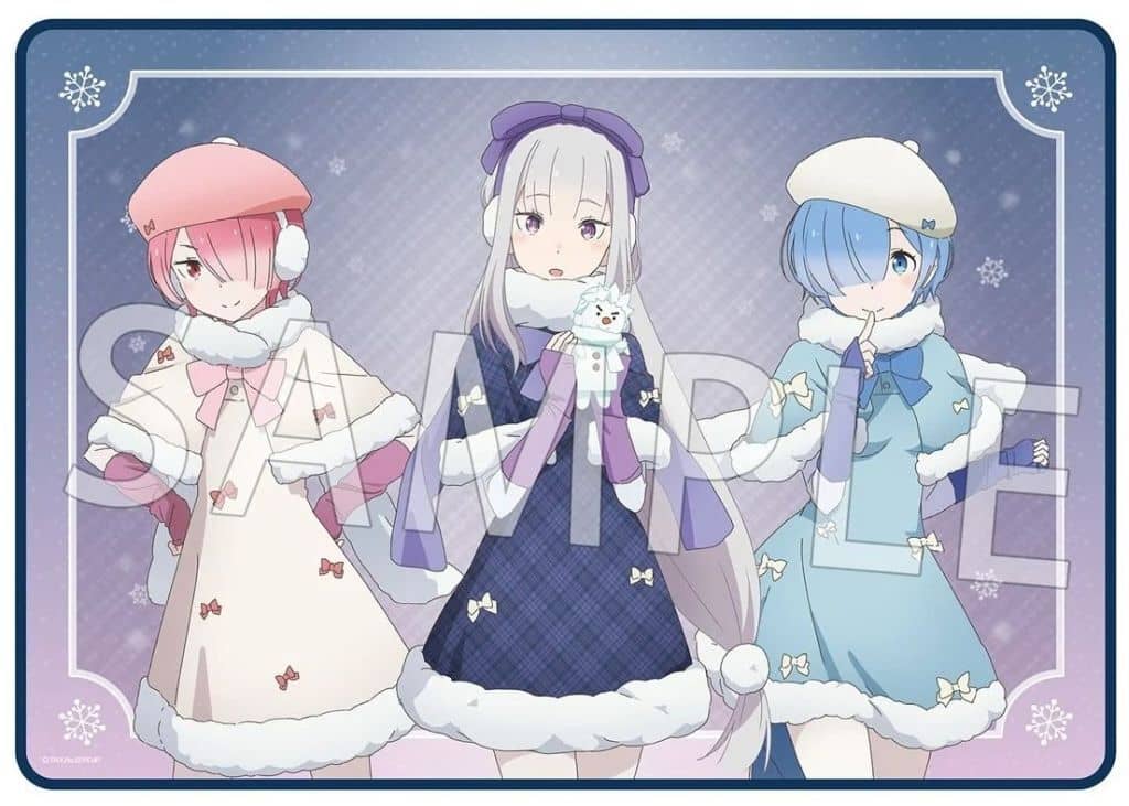 Re:ZERO Winter Snow ver. Blanket