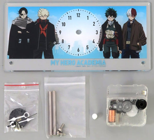 My Hero Academia Acrylic Clock "Outer Ver." - Pop Up Shop Exclusive (Approx. 100 x 215 mm) - Toho - Pre-owned