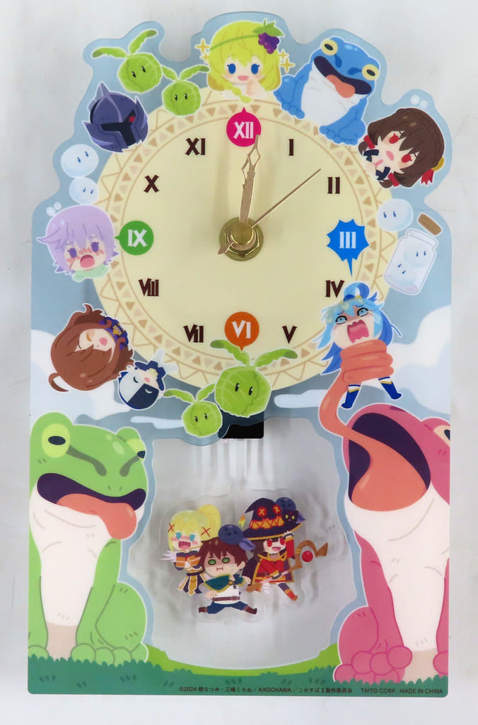 KonoSuba 3 Wall Clock Last Happy Prize