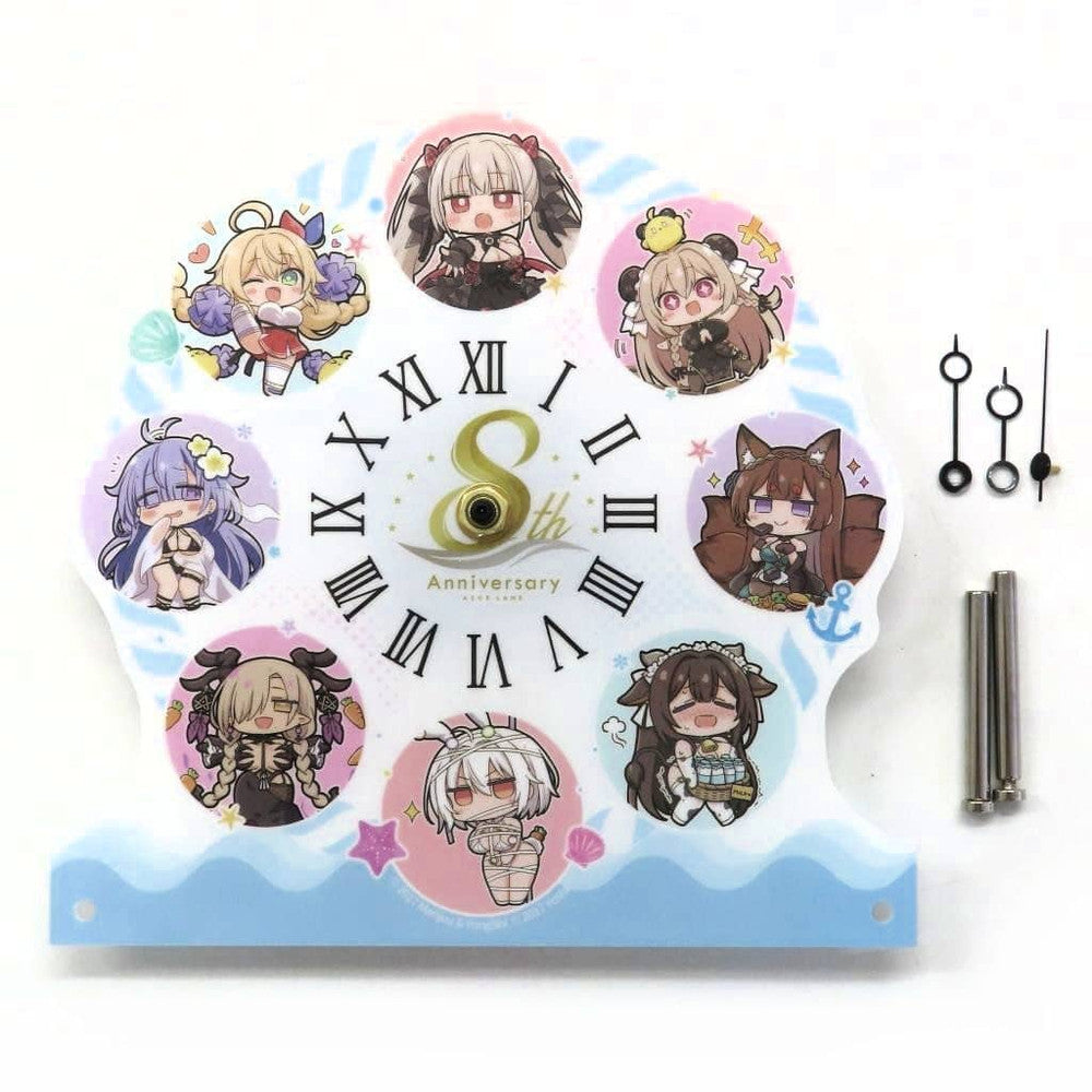 JUUS Acrylic Clock Azur Lane 8th Anniversary