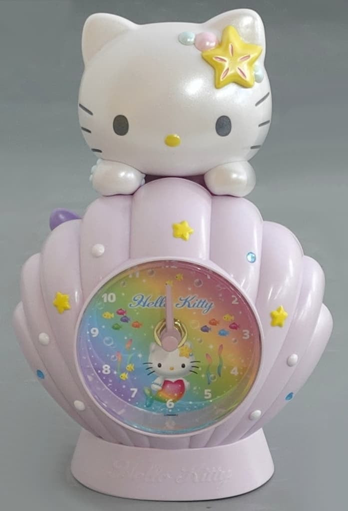 Hello Kitty Mermaid Desk Clock Sanrio Lottery June 2026, No. 1