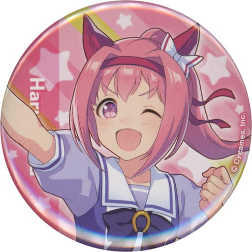 Haru Urara Official Can Badge (Uniform Ver.) — Umamusume Pretty Derby 3rd EVENT WINNING DREAM STAGE — Cygames — 56mm