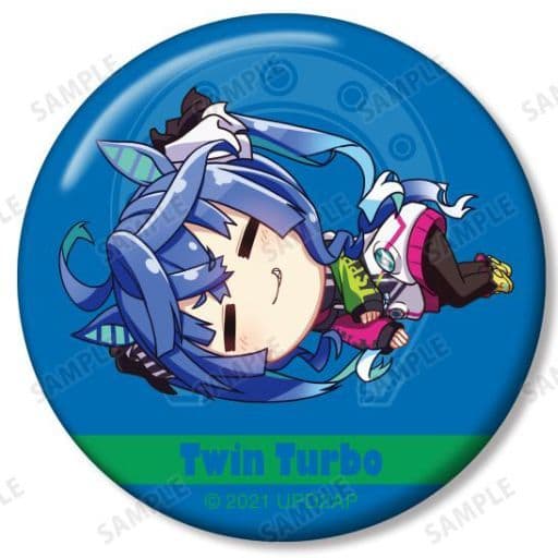 Twin Turbo Trading Chibikoro Tin Badge - Umamusume Pretty Derby Season 2 (56mm) by Almabianca