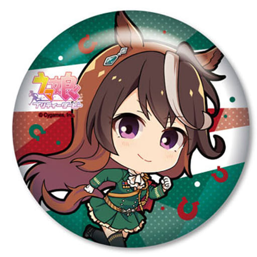 Symboli Rudolf Can Badge (Character Puchi) - Umamusume Pretty Derby - amiami 75mm - Pre-owned