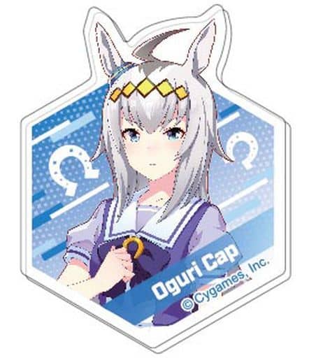Oguri Cap Acrylic Badge - Umamusume Pretty Derby (Hase Pro × Bandai) 60×50×3mm