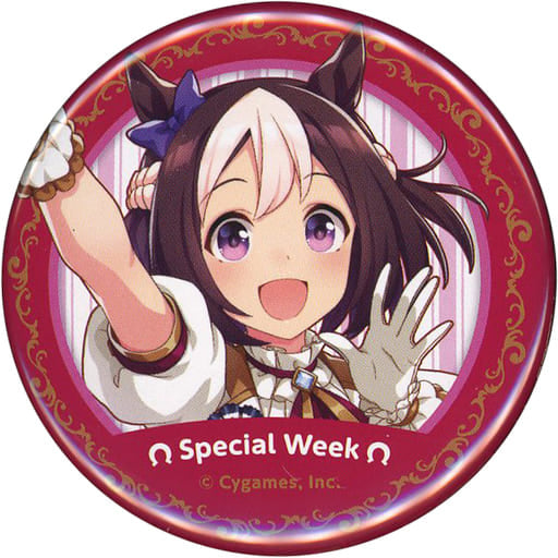 Special Week Official Can Badge (New Stars Rose Ver.) - Umamusume Pretty Derby 4th EVENT SPECIAL DREAMERS!! - 56mm - Cygames
