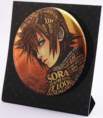Roxas Art Can Badge - Kingdom Hearts