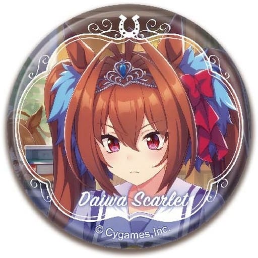 Daiwa Scarlet CAN Badge Vol.2 A - Umamusume Pretty Derby 56mm Pin Badge (Hasepro / Bandai)