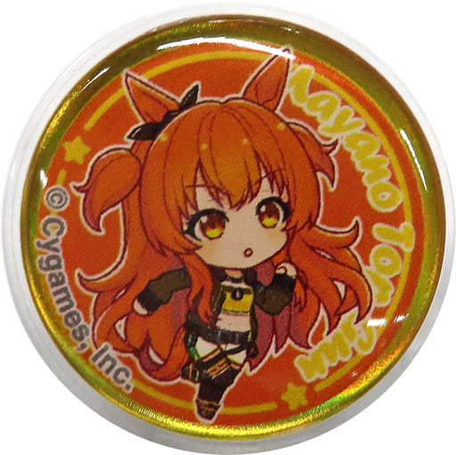Mayano Top Gun (UmaMini) Puchi Pin Badge — Umamusume Pretty Derby NAMCO Promotion (Bandai Namco Amusement) 30mm