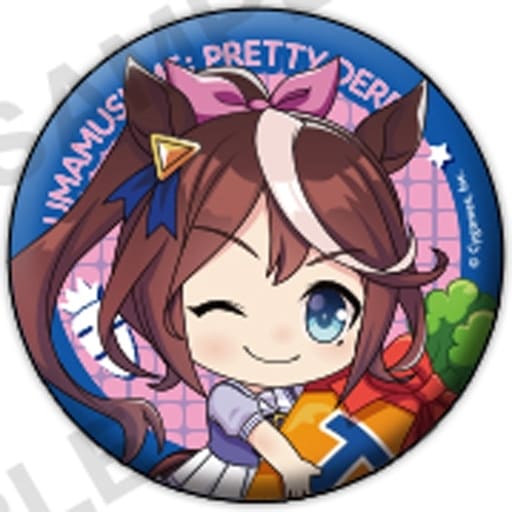 Tokai Teio Mugyumi Trading Tin Badge Vol.1 - Umamusume Pretty Derby (58mm, Bushiroad Creative)