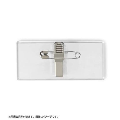 Killua Zoldyck Acrylic Name Plate - HUNTER×HUNTER Ani-Art Clear Label (Animate Fair 2023, ARMA BIANCA) - Approx. 30 mm (Pre-owned)