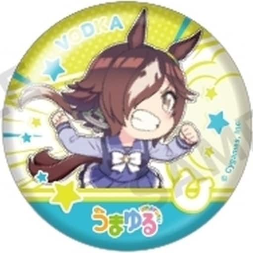 Vodka Trading Can Badge - Umamusume Pretty Derby (Umayuru Short Anime) 56mm - Bushiroad Creative