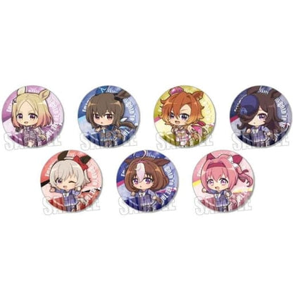 Narita Top Road / Admire Vega / T.M. Opera O / Rice Shower / Karenchan / Meisho Doto / Haru Urara — Umamusume Pretty Derby ROAD TO THE TOP Tekutoko Trading Can Badge Full 7-Pin Set (Bellhouse, 57mm)