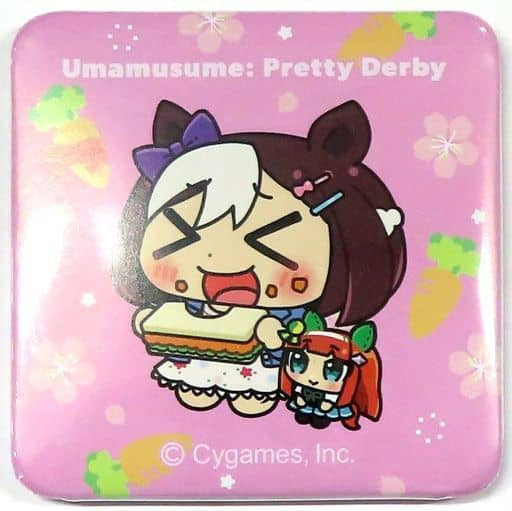 Special Week & Silence Suzuka Square Tin Badge - Umamusume Pretty Derby POP UP STORE Marui Spring/Summer (Sol International) (Used)