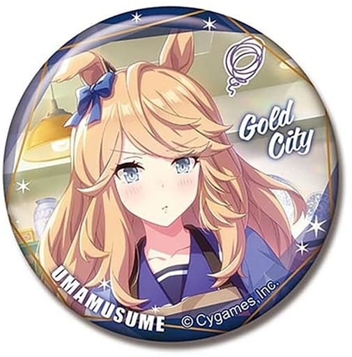Gold City CAN Badge - Umamusume Pretty Derby Vol.3 B BOX - 56mm Can Badge (Hase-Pro / Bandai)