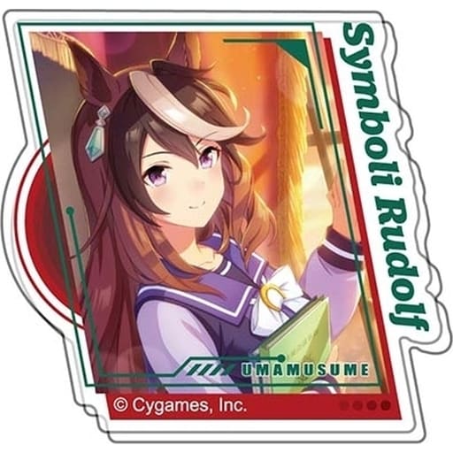 Symboli Rudolf Acrylic Badge Vol.3 B BOX - Umamusume Pretty Derby (Hasepro / Bandai) 52×51×3mm