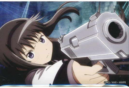Homura Akemi Square Can Badge - Puella Magi Madoka Magica (Aniplex Online Kuji D Prize, Approx. 78 mm)