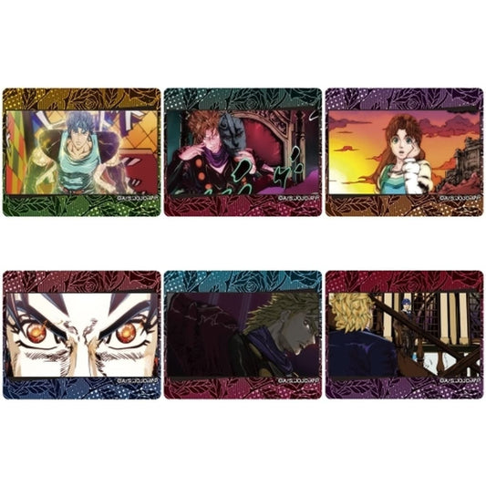 JoJo's Bizarre Adventure Scene Photo Acrylic Badge Collection OP ver. vol.1 - Complete 6-Piece Set (Medicos Entertainment, Approx. 49 mm)