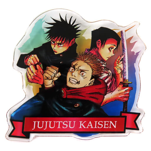 Jujutsu Kaisen Special Acrylic Badge — Weekly Shonen Jump Jump Festa 2024 Purchase Bonus (Approx. 60 x 60 mm, Pre-owned, Shueisha)
