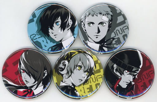 Persona 3 Reload 5-Piece Can Badge Set