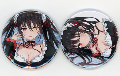 Kurumi Tokisaki Can Badge Set - Date A Live IV - Mios Limited (57mm, Used)