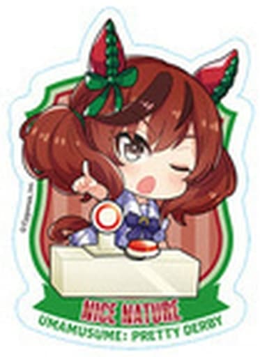 Nice Nature Acrylic Clear Clip Badge - Umamusume Pretty Derby Training Badge Collection (KADOKAWA, 65×60mm)
