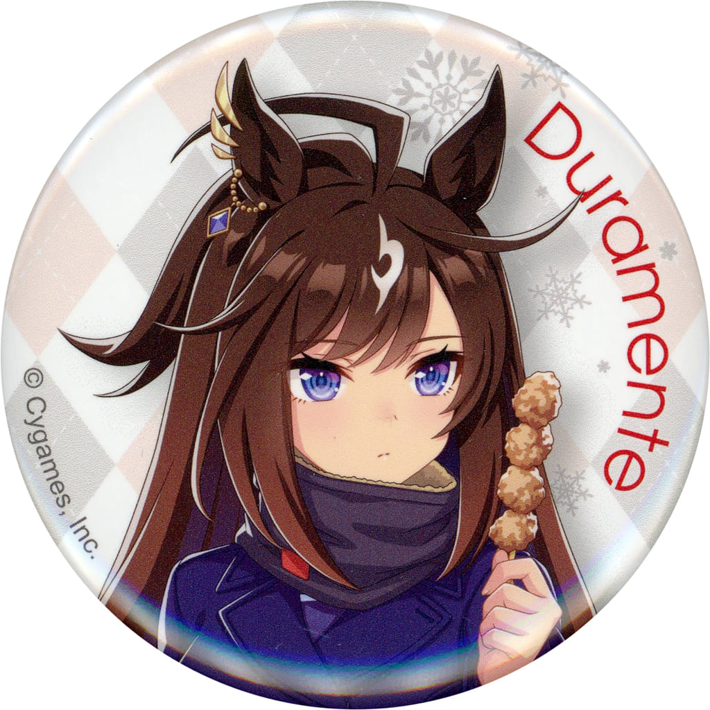 Duramente 56mm Trading Can Badge - Umamusume Pretty Derby × 7-Eleven 3rd Anniversary Campaign (Seven-Eleven & 7net Exclusive, CDG)