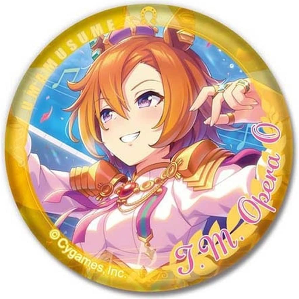 T.M. Opera O CAN Badge - Umamusume Pretty Derby Vol.4 A - Hase-Pro / Bandai 56mm Collectible Pin