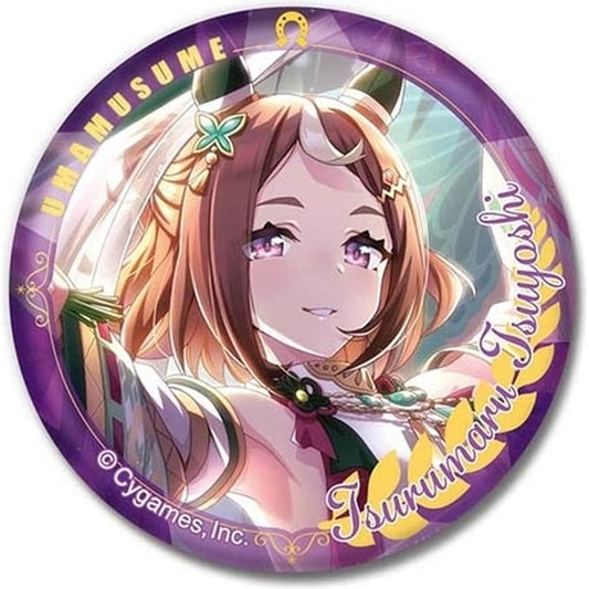 Tsurumaru Tsuyoshi CAN Badge — Umamusume Pretty Derby Vol.4 B (Hasepro / Bandai) 56mm