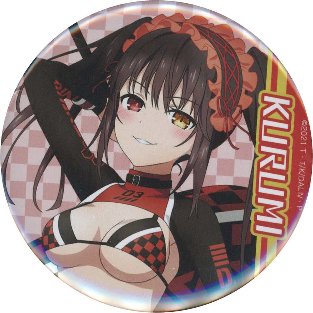 Kurumi Tokisaki Can Badge - Date A Live IV Race Queen ver. D-2 Prize (57mm, Pre-