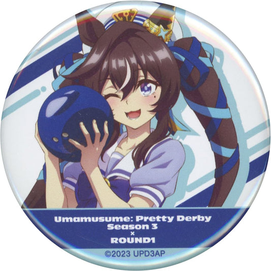 Vivlos 55mm Trading Can Badge - Umamusume Pretty Derby Season 3 × ROUND1 (Almabianca)