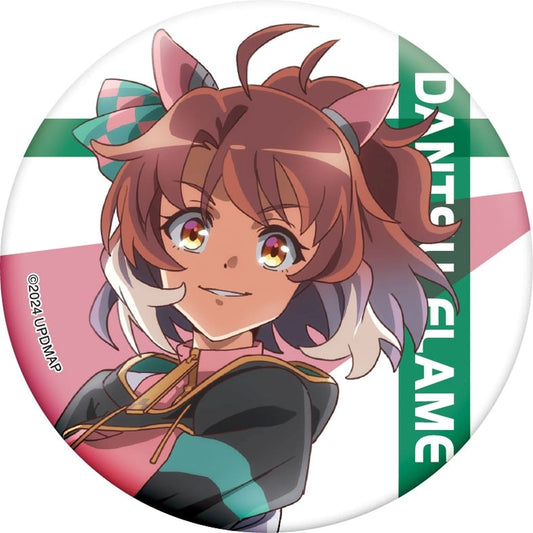Dantsu Flame 57mm Character Can Badge - Movie Umamusume Pretty Derby – Beginning of a New Era (Movic) — Random Single Item