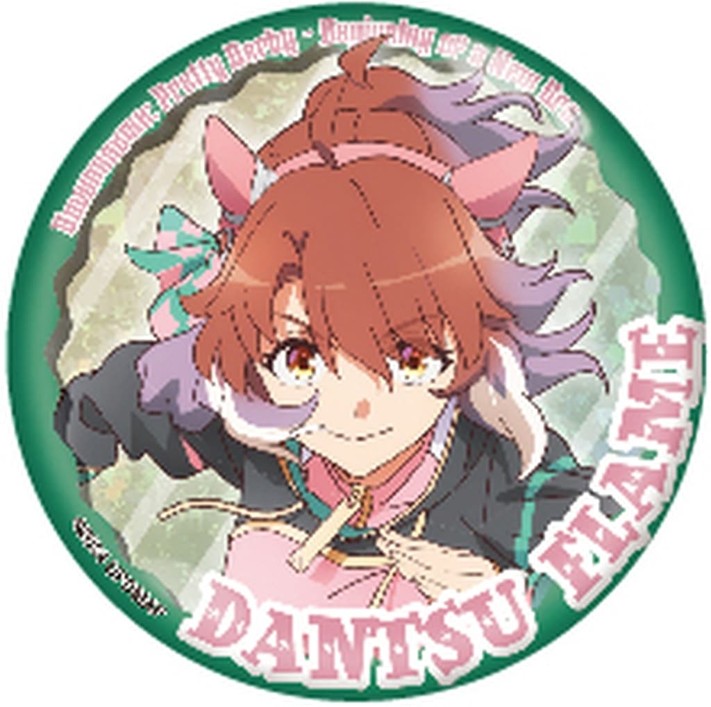 Dantsu Flame Holographic Can Badge 57mm Umamusume Pretty Derby Beginning of a New Era