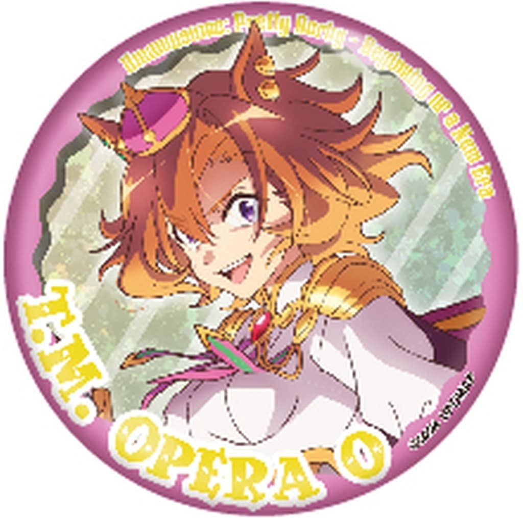 T.M. Opera O Holographic Can Badge - Umamusume Pretty Derby – Beginning of a New Era (57mm) Shimizu Sangyo