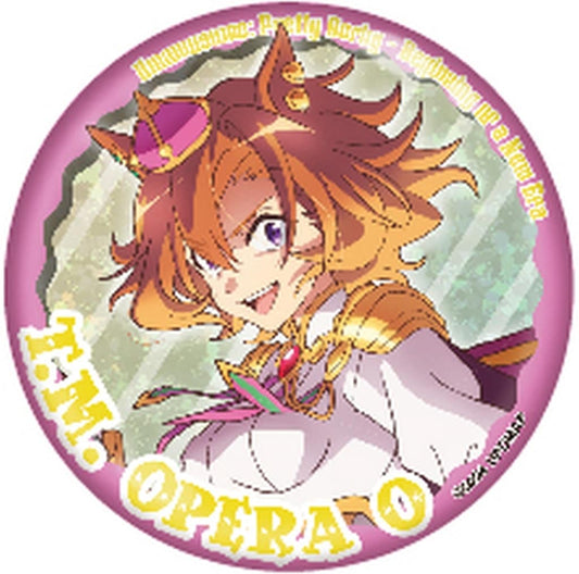 T.M. Opera O Holographic Can Badge - Umamusume Pretty Derby – Beginning of a New Era (57mm) Shimizu Sangyo