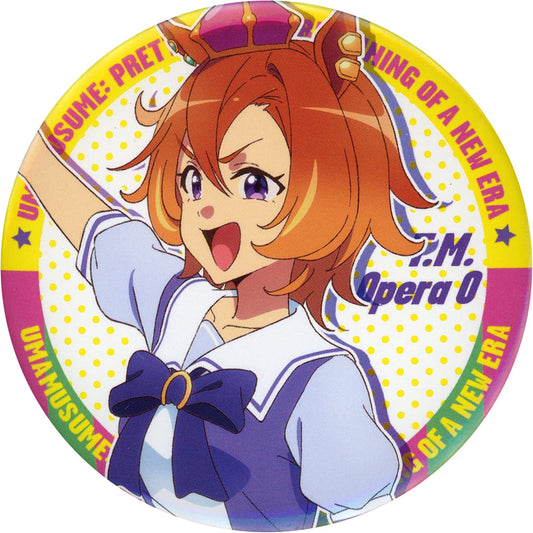 T.M. Opera O Trading Can Badge - Umamusume Pretty Derby – Beginning of a New Era (Theatrical Goods, Toho) 7.5cm