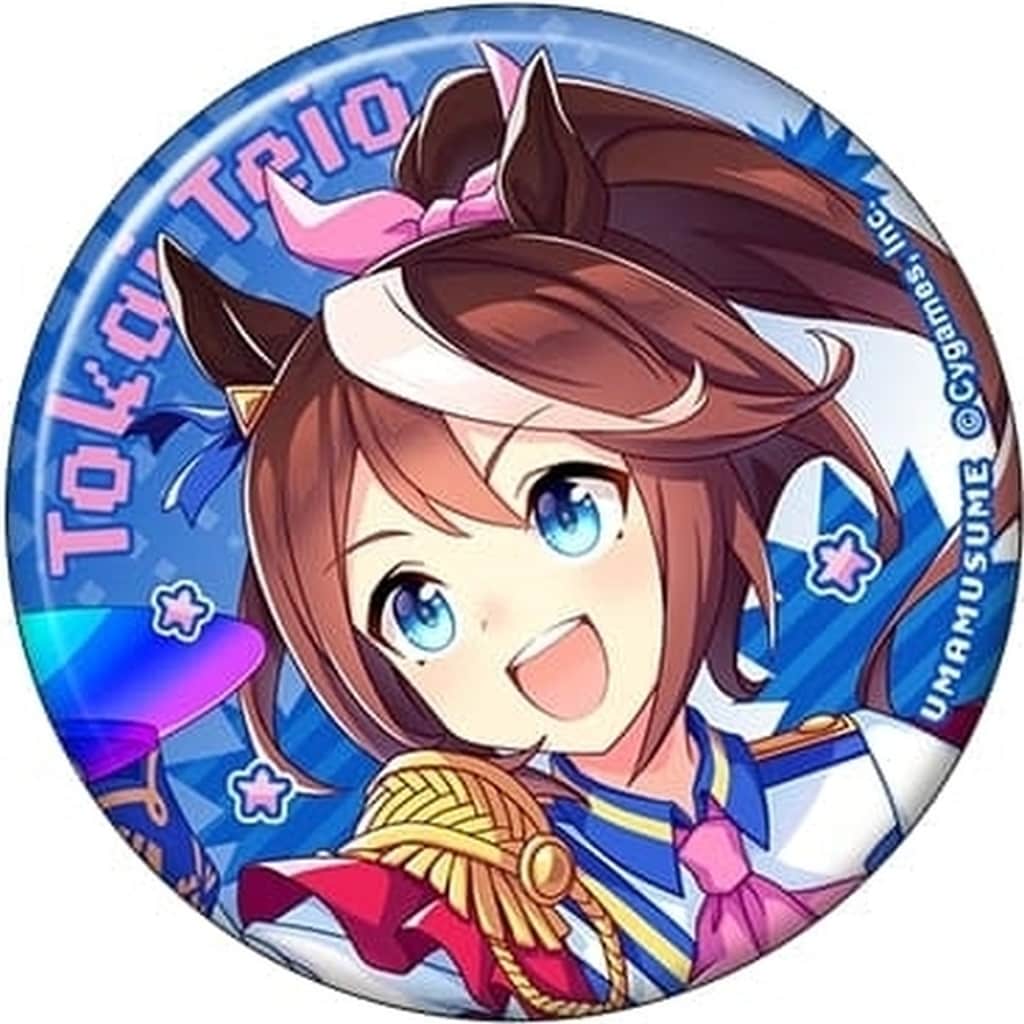 Tokai Teio Character Badge (Character Badge Collection A) - Umamusume Pretty Derby - Movic 5.7cm Pre-owned