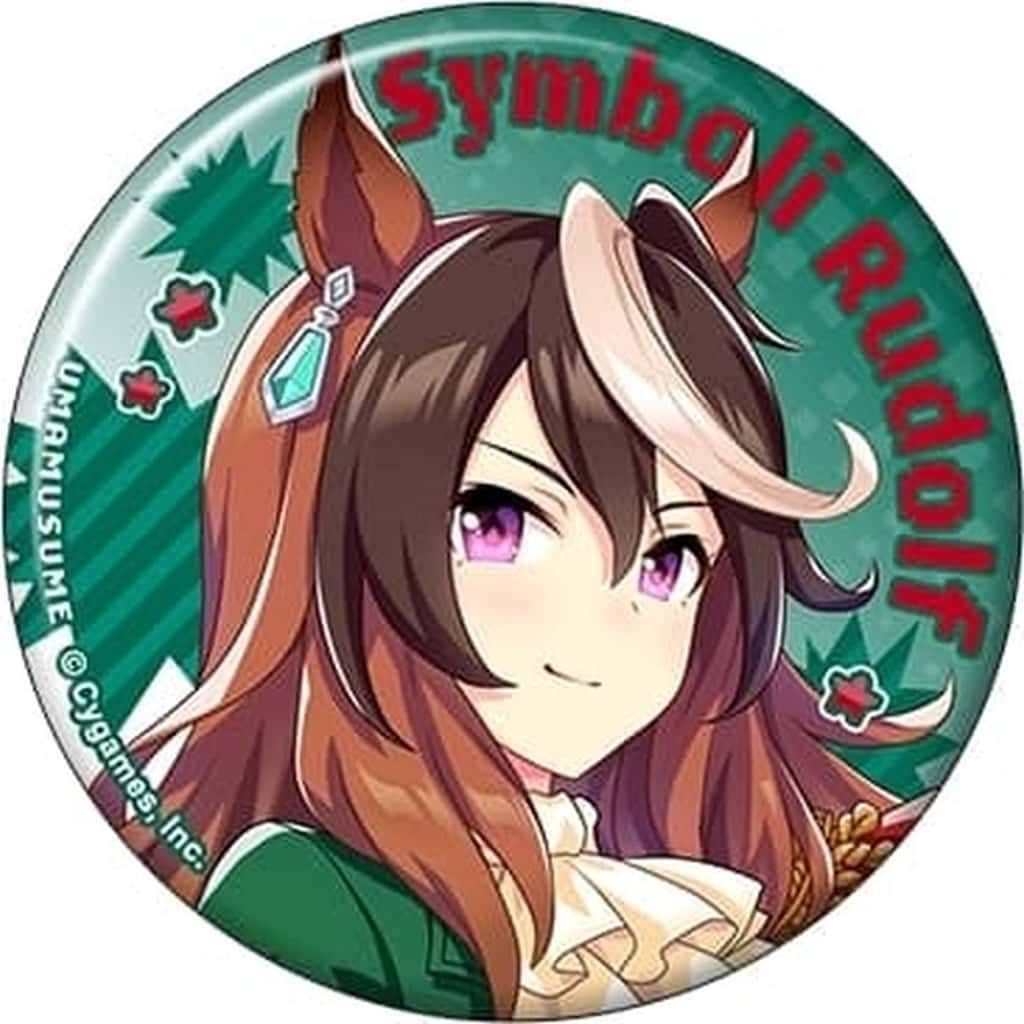 Symboli Rudolf Can Badge (Character Badge) - Umamusume Pretty Derby Caravan Badge Collection A — Movic 5.7cm (Pre-owned)