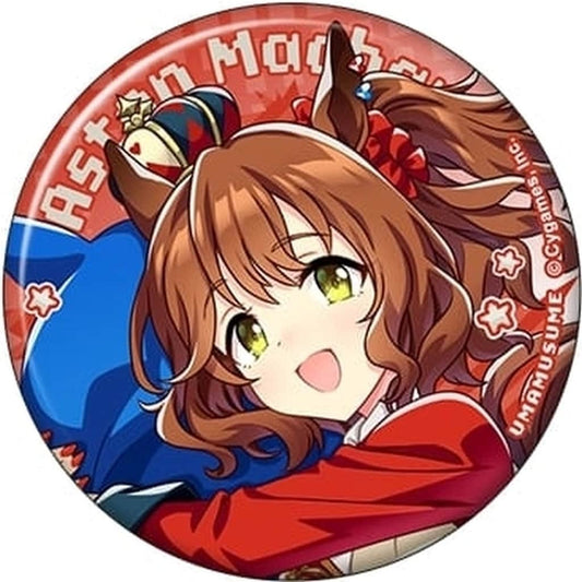 Aston Machan Pin Badge - Movic Character Badge Collection B (Umamusume Pretty Derby) 5.7cm - Used