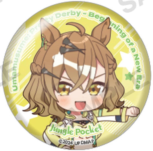 Jungle Pocket Trading Can Badge (57mm) - Umamusume Pretty Derby – Beginning of a New Era (Bushiroad Creative)