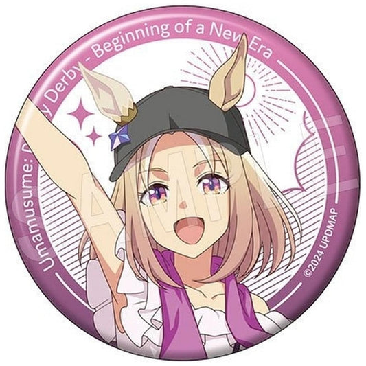 Narita Top Road Trading Can Badge - Umamusume Pretty Derby – Beginning of a New Era POP UP SHOP in Marui Summer Fest ver. (Chugai Kogyo) - 5.4cm Used