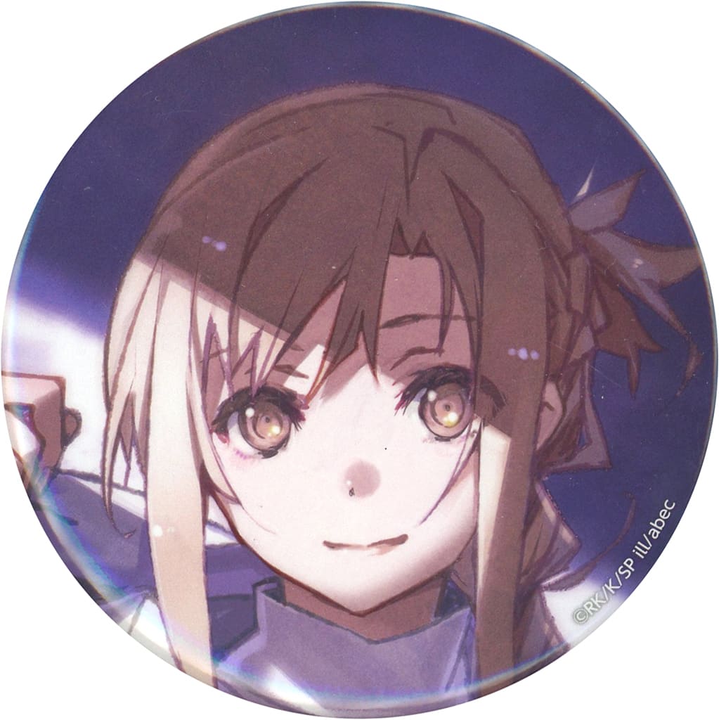 Sword Art Online Asuna 2 Approx. 75 mm Can Badge E-6 Prize