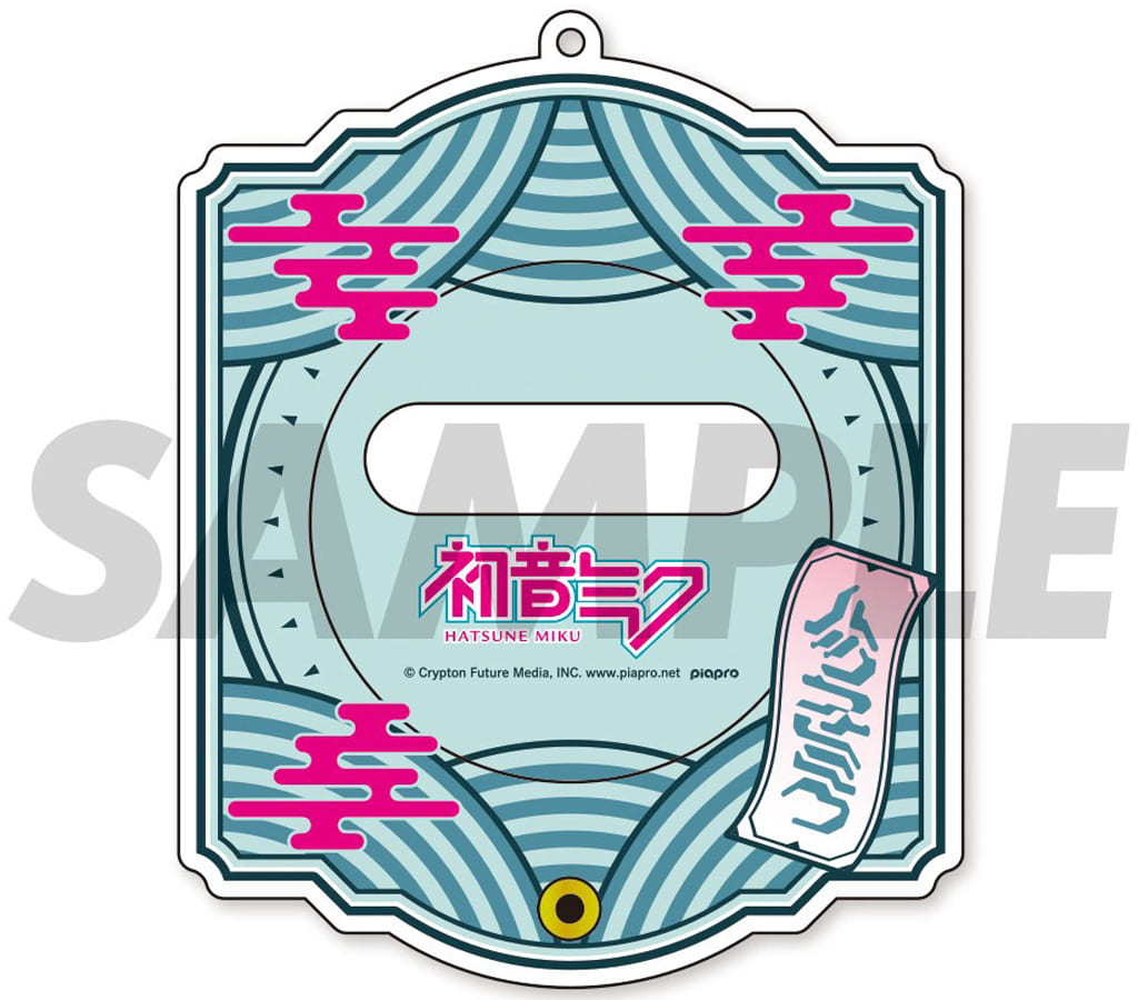 Hatsune Miku Can Badge Acrylic Frame - Piapro Characters: Japan x Style - EDITH - Approx. 110×90mm (Pre-owned)